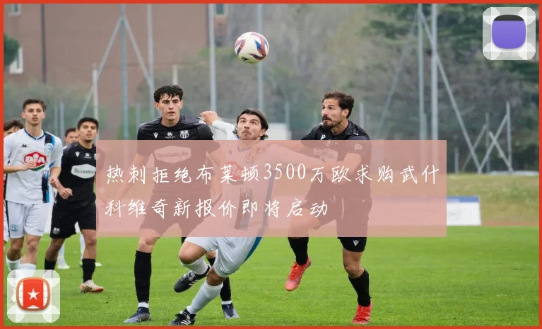 热刺拒绝布莱顿3500万欧求购武什科维奇新报价即将启动